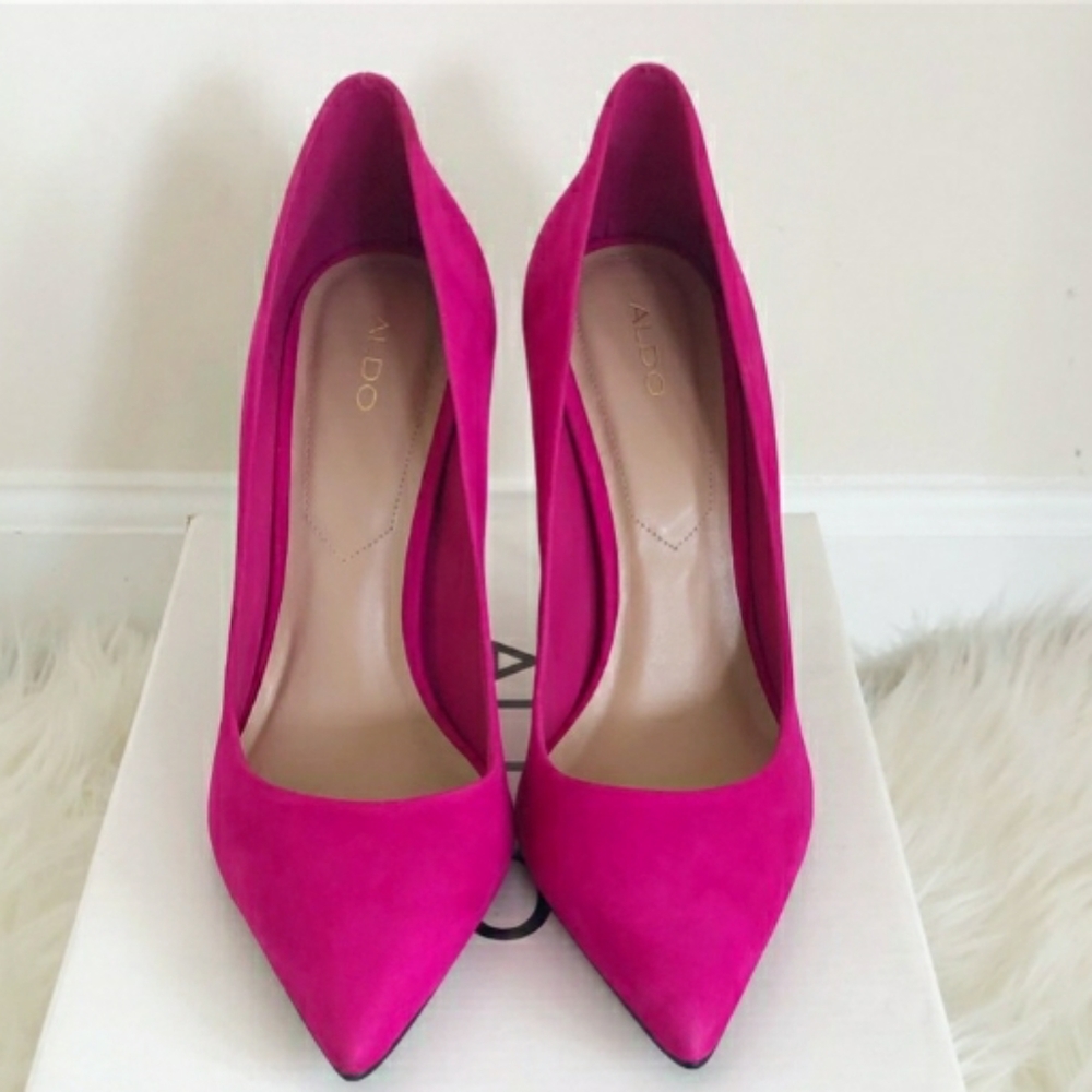 Aldo cassedy Hot pink heels